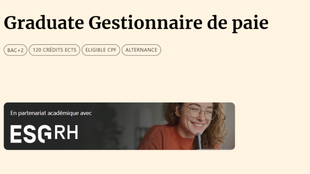formation gestionnaire de paie studi